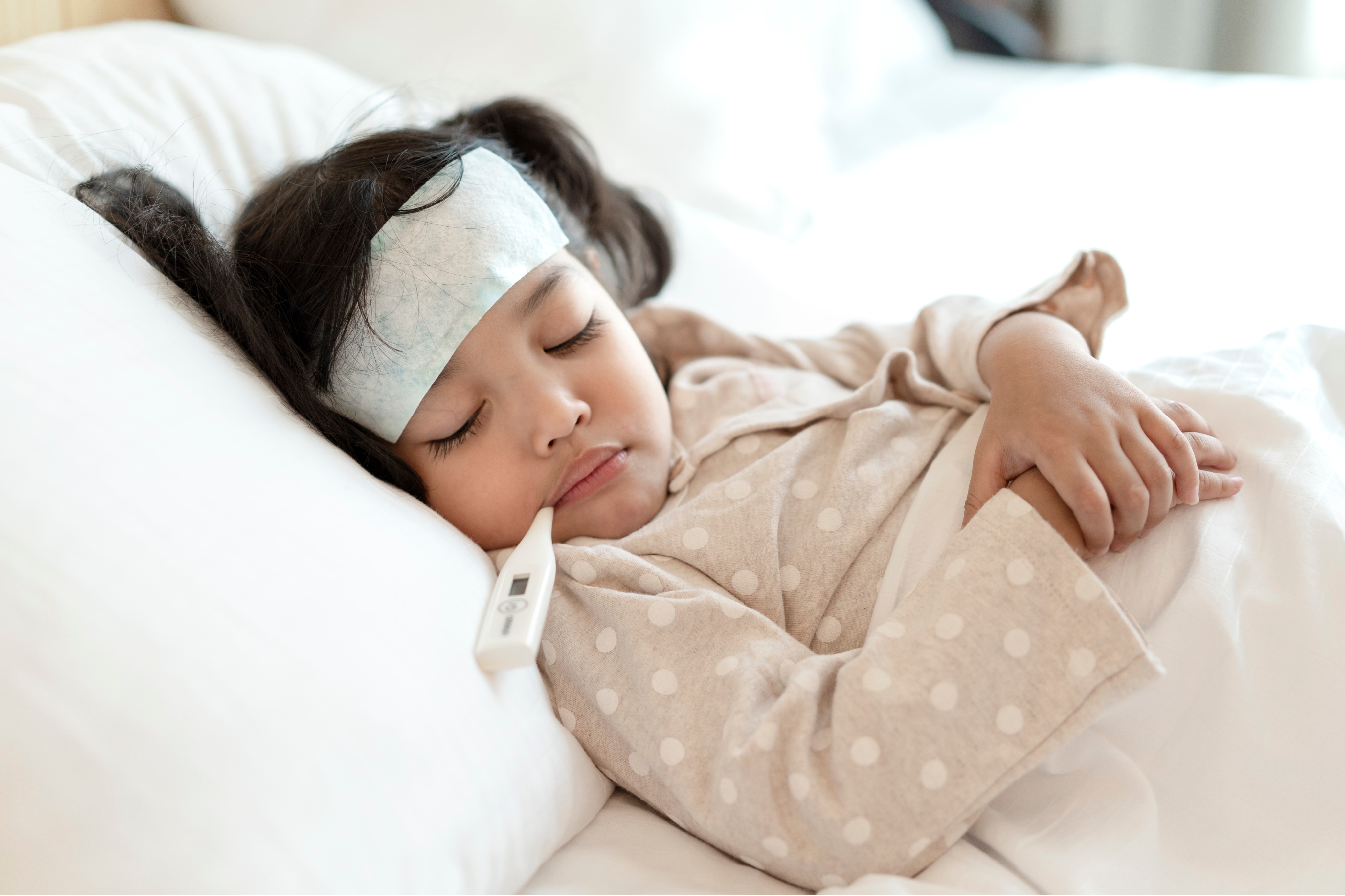 
Fevers don’t have to be scary. Here’s how to help your child when they come down with a fever.